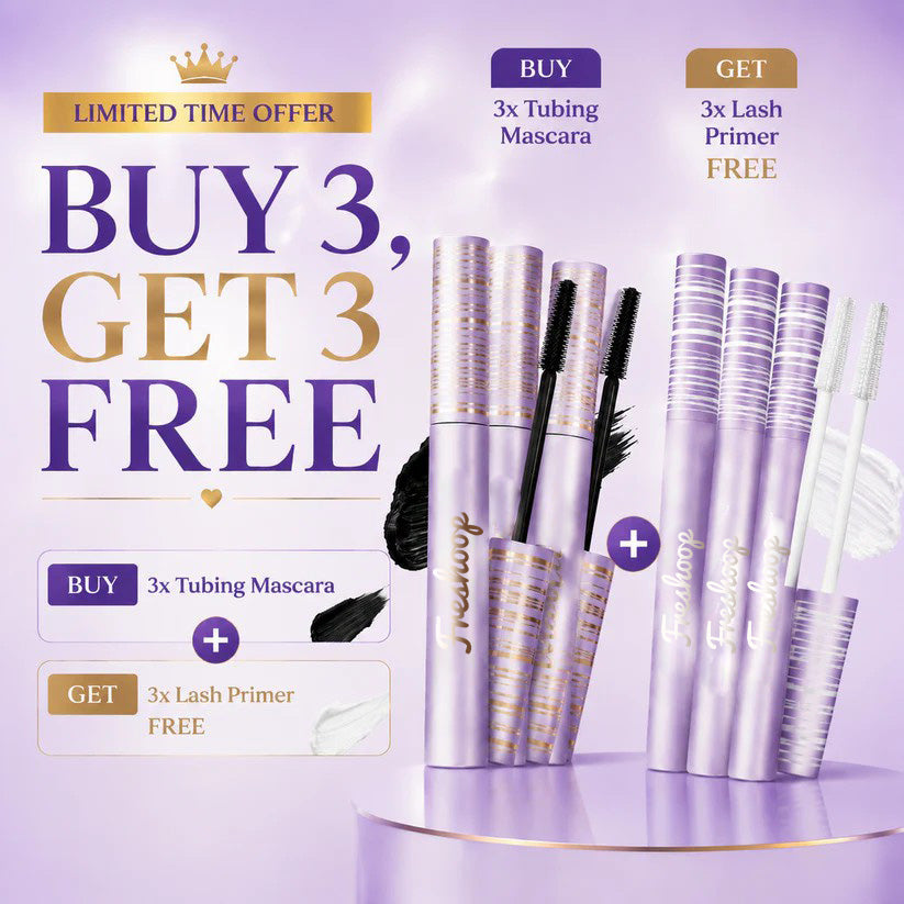 Double the Lash Impact: Lengthening Mascara + Primer, Now 52% Off Freshoop™ Mascara & Primer