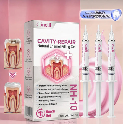 Clinclii Cavity-Repair Natural Enamel Filling Gel