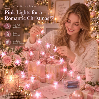 ✝️ Christmas Star String Lights — Magical Holiday Glow Anywhere