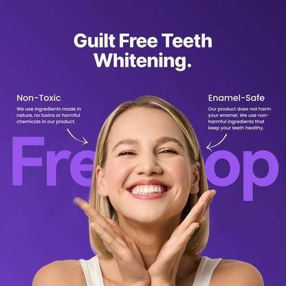 Freshoop Purple Teeth Whitening Strips™