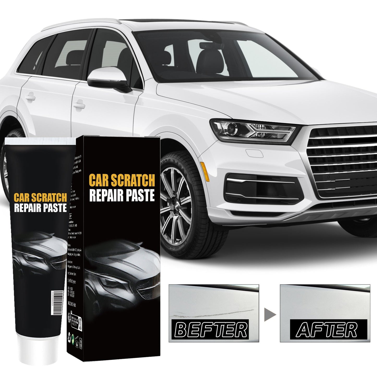BUY ONE GET ONE I Car Scratch Repalr Cream - Fine Scratch Polishing & Coating Scratch Remover for Paint Renovation & Care