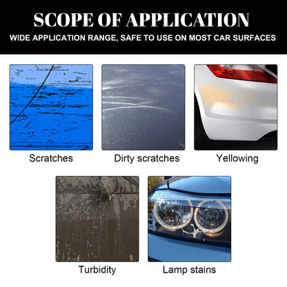 BUY ONE GET ONE I Car Scratch Repalr Cream - Fine Scratch Polishing & Coating Scratch Remover for Paint Renovation & Care