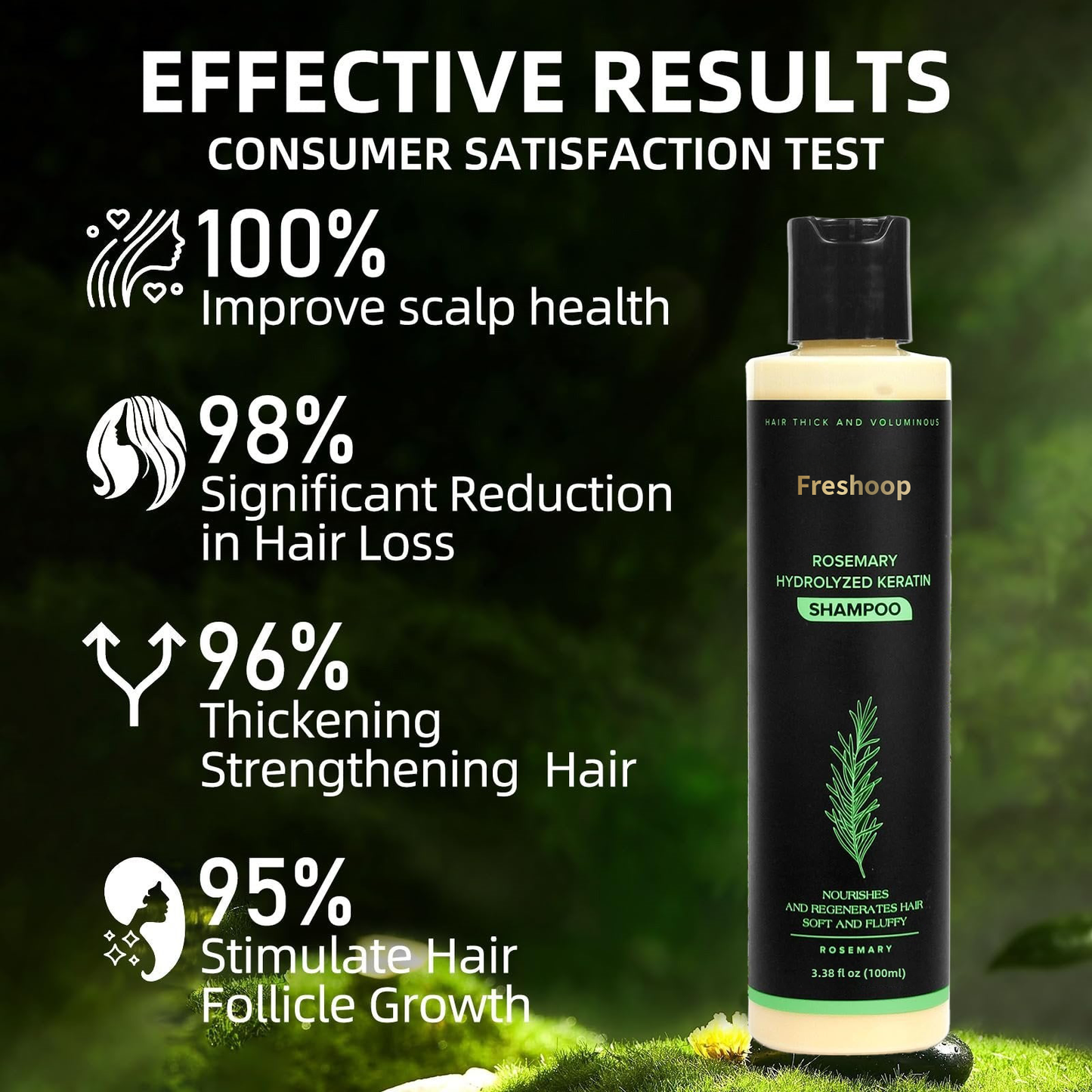 🔥LAST DAY 50% OFF - 🌿Freshoop® Organic Rosemary Hair Growth Shampoo