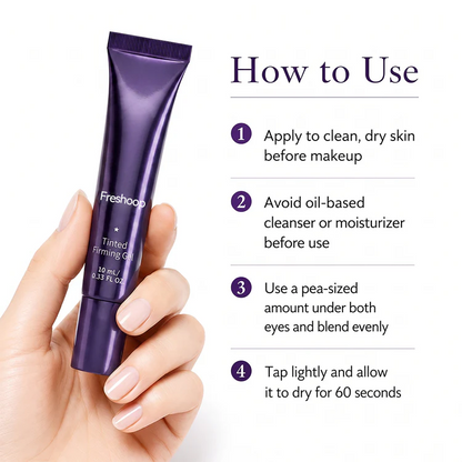 Freshoop Eye Gel, Hydrating & Nourishing Eye Cream for Delicate Eye Area Skin