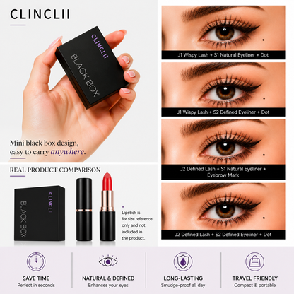 ✨ 3-in-1 Eye Makeup Stamp Kit – Create Perfect Eyeliner, Lash Looks & Beauty Marks in Seconds 💕