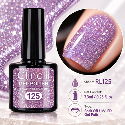 Sparkling Diamond Glitter Nail Gel ✨