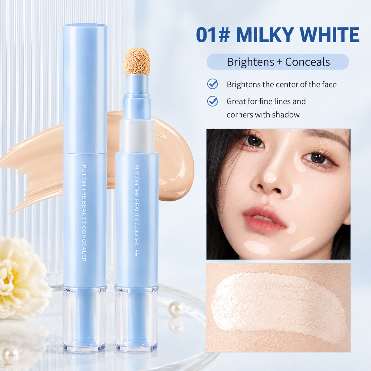 Magic Match Color-Adjusting Foundation Stick – Smooth, Lightweight Coverage with Built-In Concealer