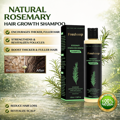 🔥LAST DAY 50% OFF - 🌿Freshoop® Organic Rosemary Hair Growth Shampoo