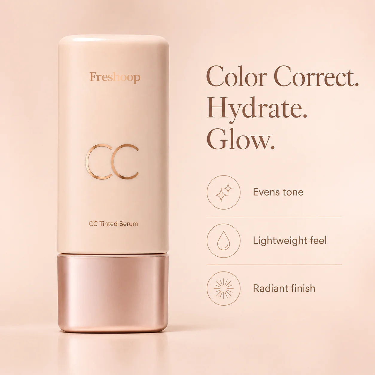 Freshoop Color-Correcting Tinted Serum