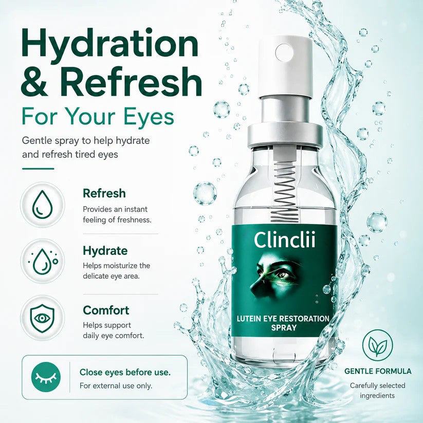 Lutein Eye Care Spray — 10-Second Daily Routine