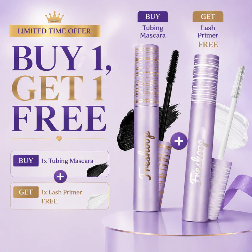 Double the Lash Impact: Lengthening Mascara + Primer, Now 52% Off Freshoop™ Mascara & Primer