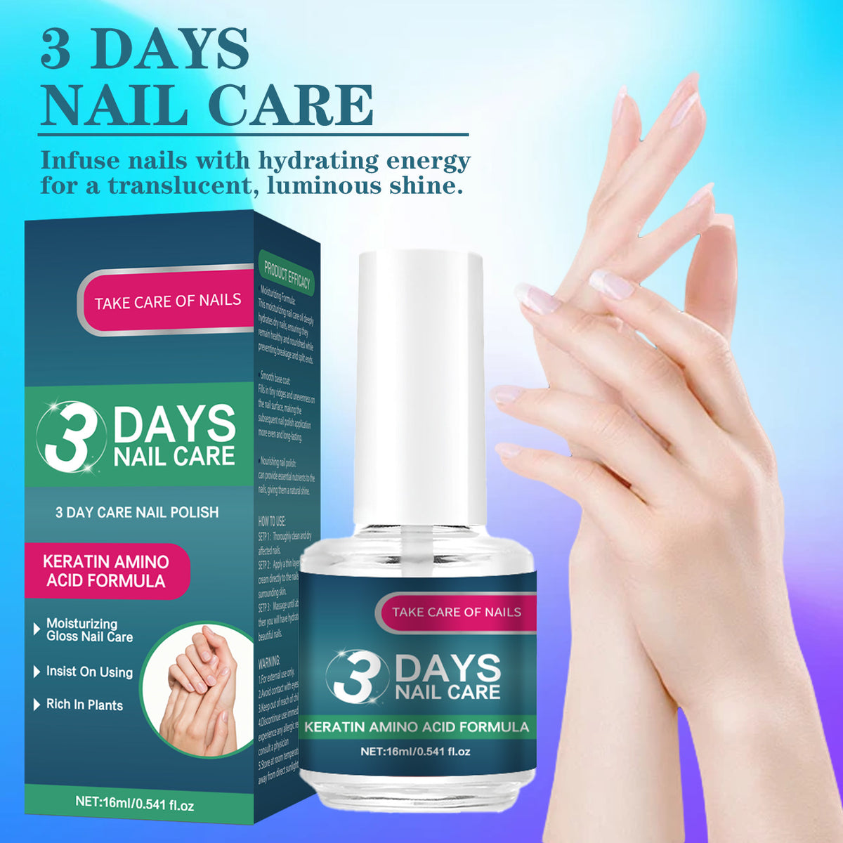 💖💕3 Days Nail Care Formula
