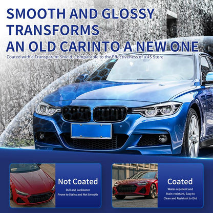 ⚡Last 12 Hours📢 Buy 2 Get 1 Free🚗 Advanced Car Quick-acting Coating Agent Spray Extra Gift: 1 Towel + 1 Cleaning Sponge!!!