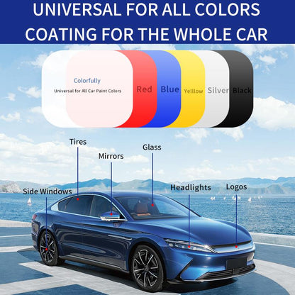 ⚡Last 12 Hours📢 Buy 2 Get 1 Free🚗 Advanced Car Quick-acting Coating Agent Spray Extra Gift: 1 Towel + 1 Cleaning Sponge!!!