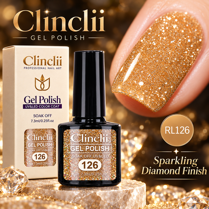Sparkling Diamond Glitter Nail Gel ✨