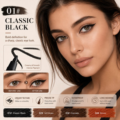 Ultra-Pigmented Beachproof Gel Pencil Eyeliner – Buy 1, Get 1 FREE! Limited Time!