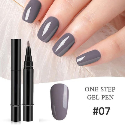 💅 Limited Time Buy 1 Get 1 Free ! ✨One Step Nail Gel Pen🎨Free handheld mini UV nail lamp💡