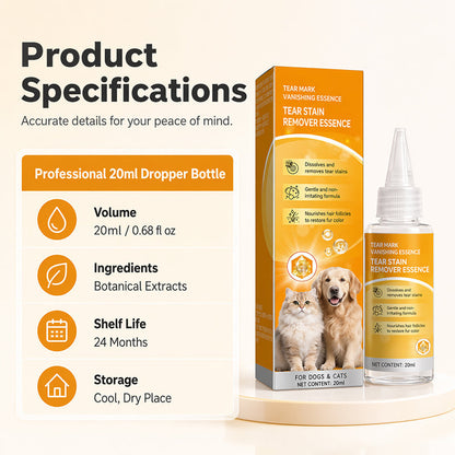 Pet Eye Stain Remover Essence Nourishing Drops